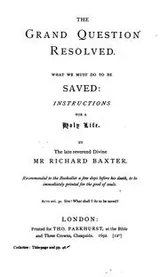 Cover of What we must do to be saved