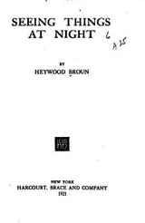 Cover of Seeing things at night