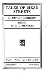 Cover of Tales of mean streets