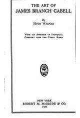 Cover of The art of James Branch Cabell