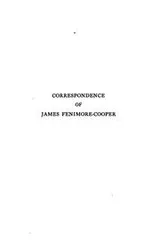 Cover of Correspondence of James Fenimore-Cooper