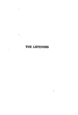 Cover of The Listeners and Other Poems