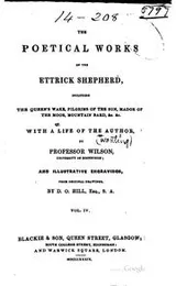 Cover of The poetical works of the Ettrick shepherd [i.e. J. Hogg]