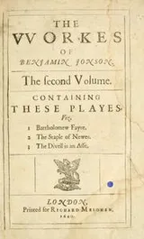 Cover of The workes of Benjamin Jonson ..