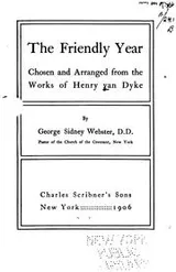 Cover of The friendly year