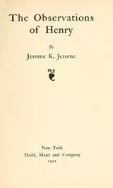 Cover of The Observations of Henry