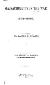 Cover of Massachusetts in the war, 1861-1865