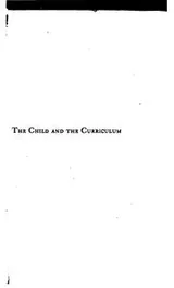 Cover of The child and the curriculum