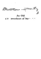 Cover of An old sweetheart of mine
