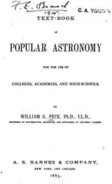 Cover of Text-book of popular astronomy ...