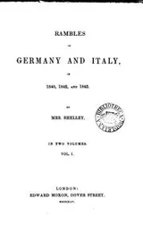 Cover of Rambles in Germany and Italy in 1840, 1842, and 1843