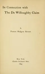Cover of In connection with the De Willoughby claim