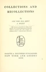 Cover of Collections & recollections