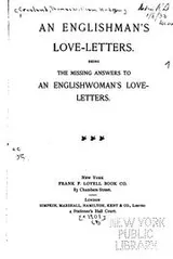 Cover of An Englishman's love-letters
