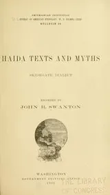 Cover of Haida texts and myths