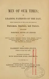 Cover of Men of our times; or, Leading patriots of the day