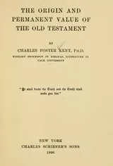 Cover of The origin and permanent value of the Old Testament