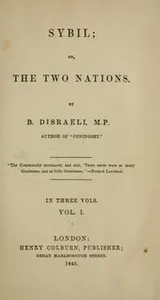 Cover of Sybil, or, The Two Nations