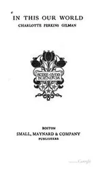 Cover of In this our world
