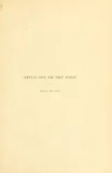 Cover of Memorial sermons in recognition of the two hundred and fiftieth anniversary of the founding of the First religious society in Roxbury