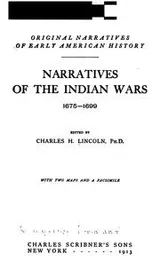 Cover of Original narratives of early American history