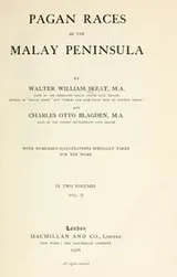 Cover of Pagan races of the Malay Peninsula