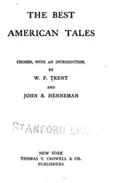 Cover of The Best American Tales