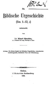 Cover of Die biblische Urgeschichte (Gen. 1-12, 5)