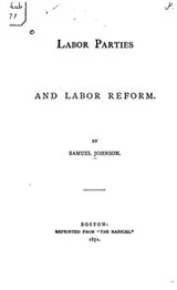 Cover of Labor parties and labor reform
