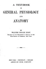 Cover of A text-book in general physiology and anatomy