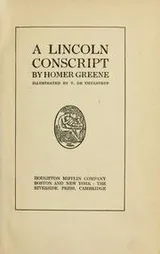 Cover of A Lincoln conscript