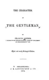 Cover of The character of the gentleman