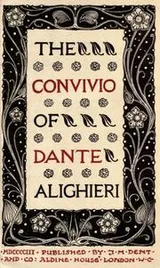 Cover of The Convivio of Dante Alighieri