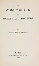 Cover of The works of Ralph Waldo Emerson
