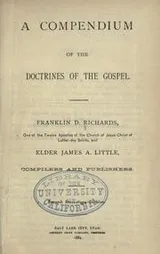 Cover of A compendium of the doctrines of the Gospel