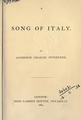 Cover of A song of Italy