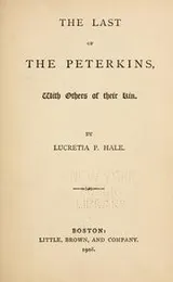 Cover of The last of the Peterkins
