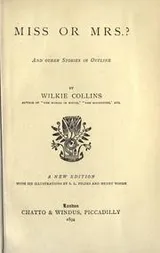 Cover of Miss or Mrs.?, and other stories in outline