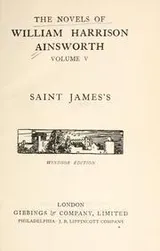 Cover of The novels of William Harrison Ainsworth