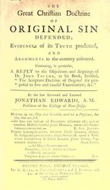Cover of The great Christian doctrine of original sin defended