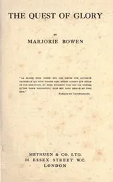 Cover of The quest of glory