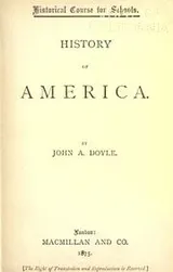 Cover of History of America
