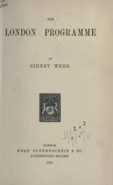 Cover of The London programme
