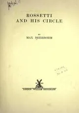 Cover of Rossetti and his circle