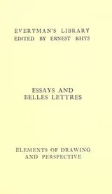 Cover of The elements of drawing & the elements of perspective