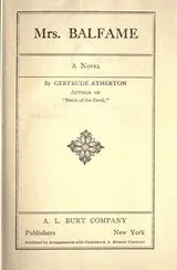 Cover of Mrs. Balfame