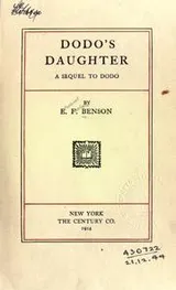 Cover of Dodo's daughter, a sequel to Dodo