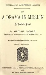 Cover of A drama in muslin