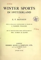 Cover of Winter sports in Switzerland