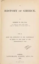 Cover of History of Greece
